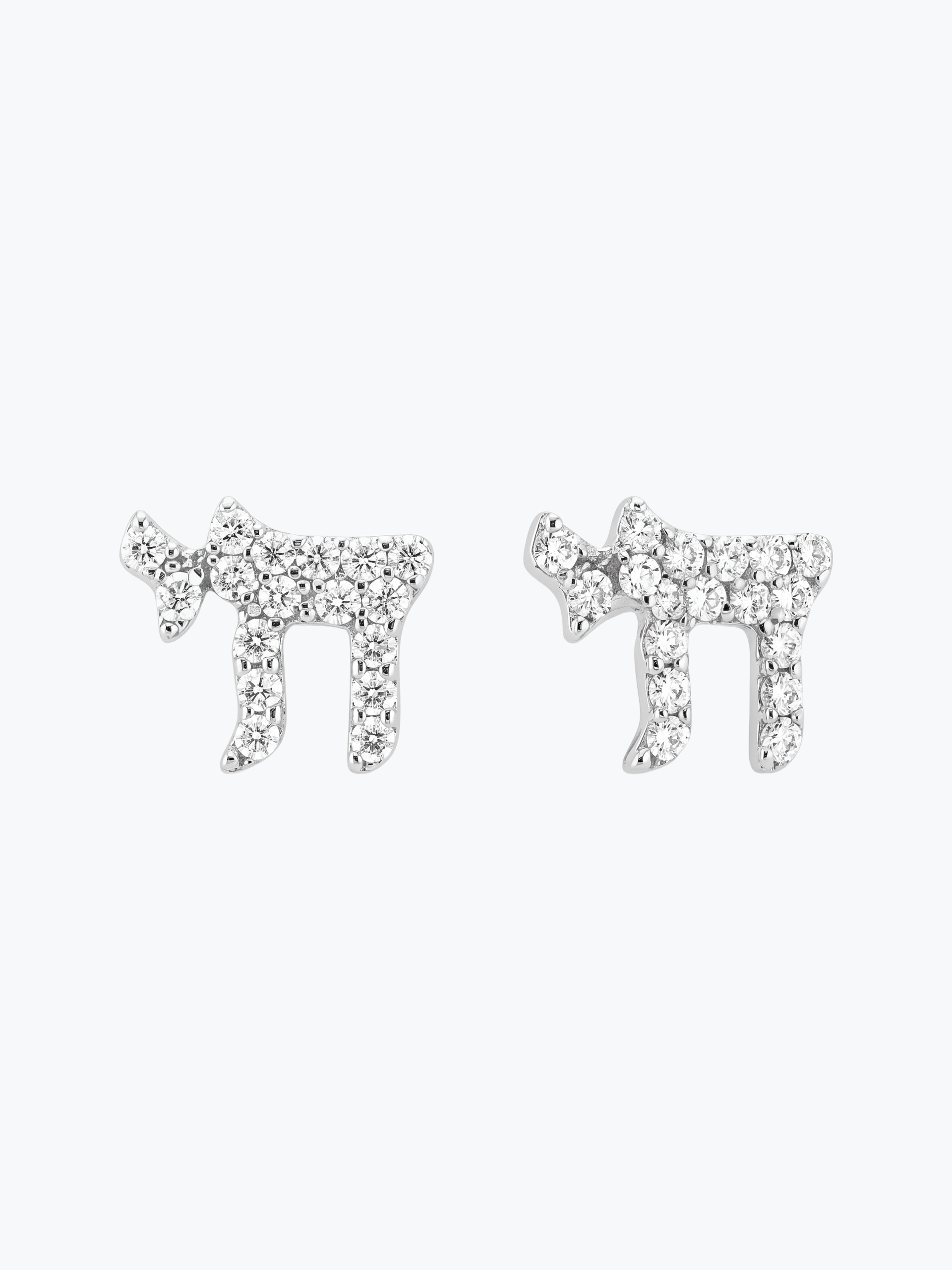 moriel-gutgold-chai-earrings-quality-main-63984 עגילי חי משובצים של MORIEL GUTGOLD