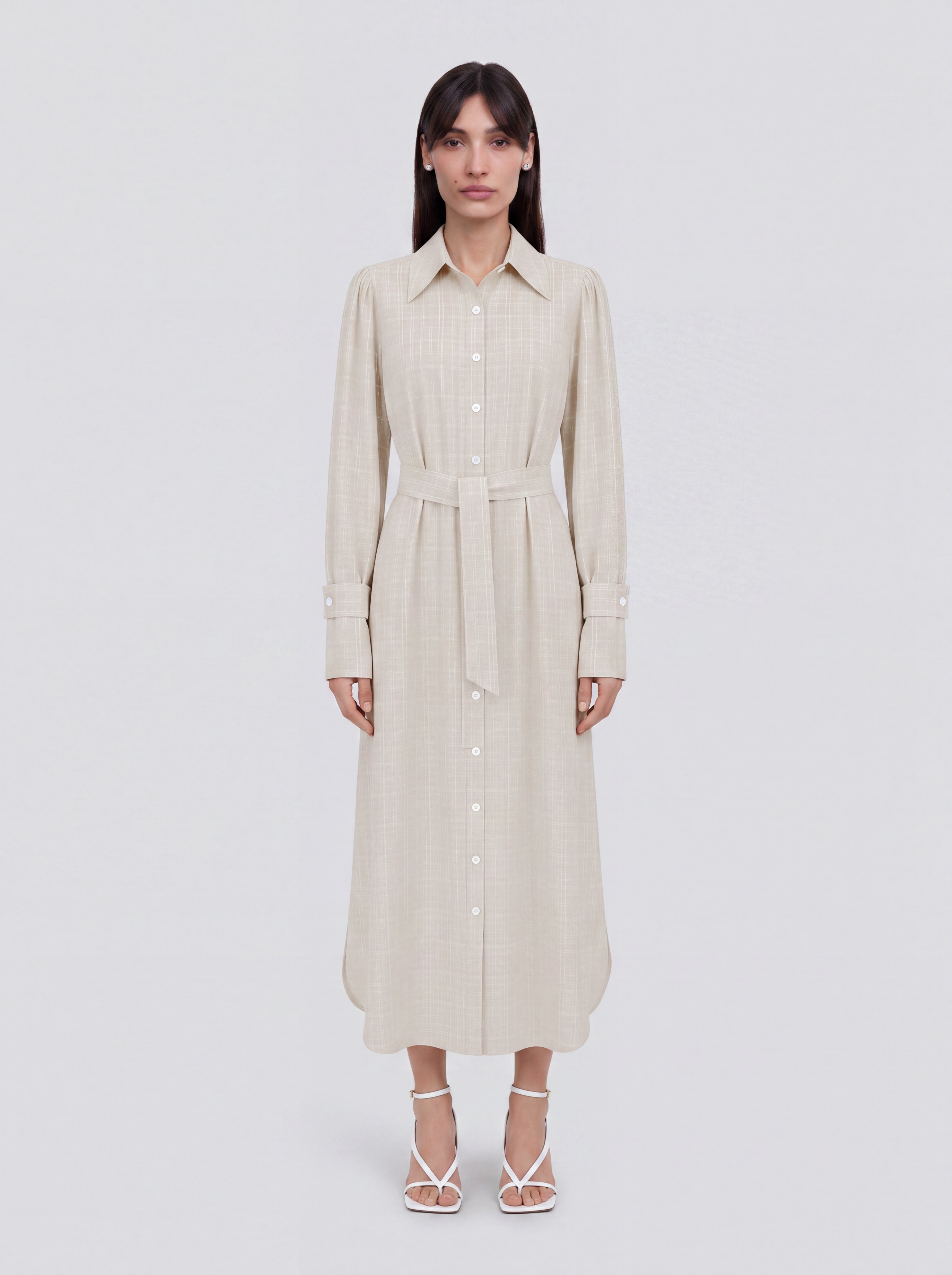 astar-gaia-dress-stone-bella-bottega-gutgold-approved-2026-08-10 שמלת גאיה אבן של ASTAR AMSALEM על הדוגמנית Bella