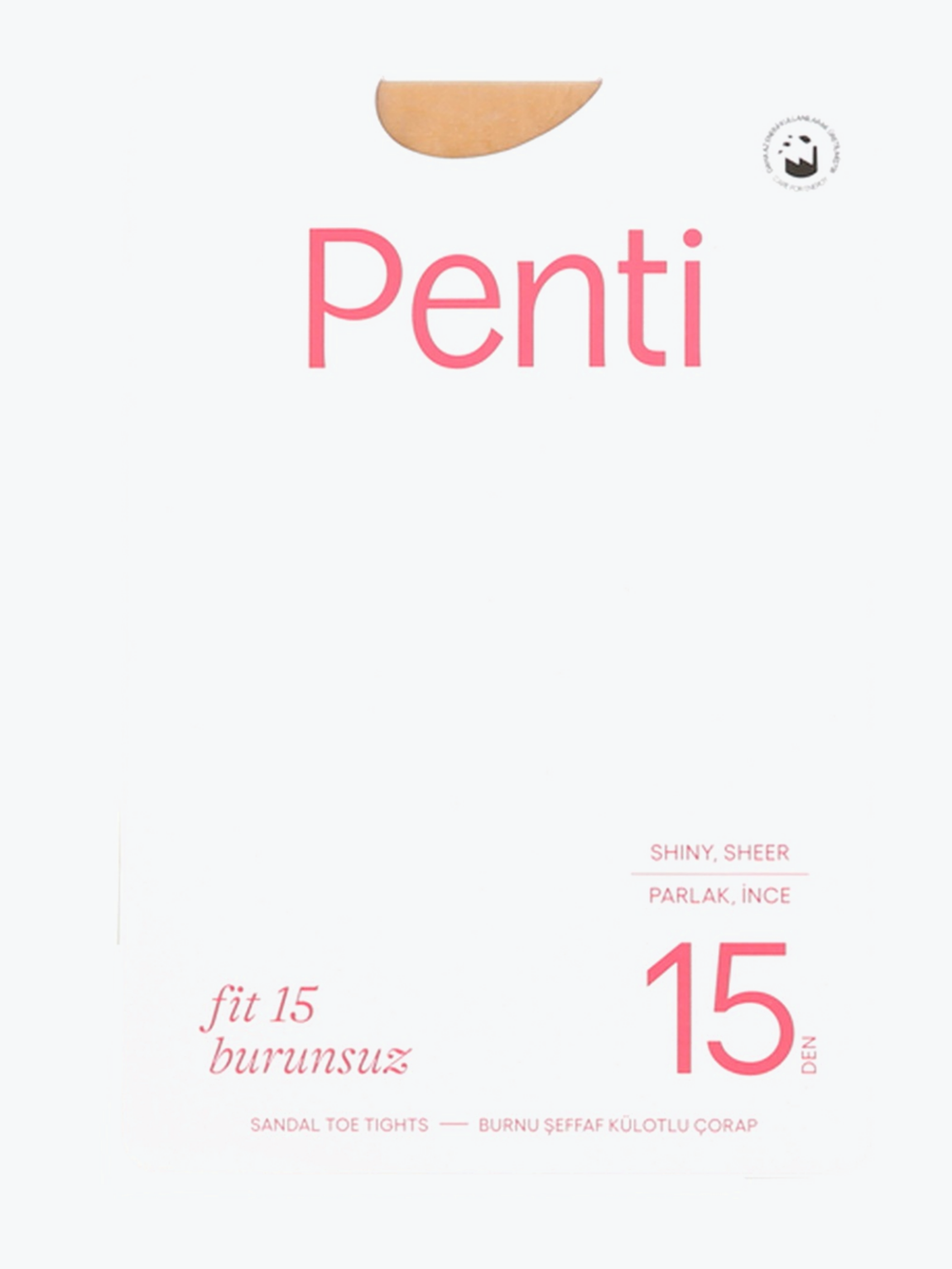 גרביון 15 דנייר דגם FIT צבע ניוד