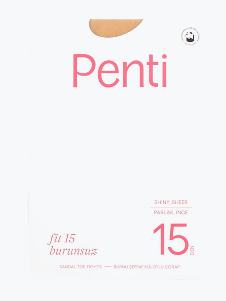 גרביון 15 דנייר דגם FIT צבע ניוד